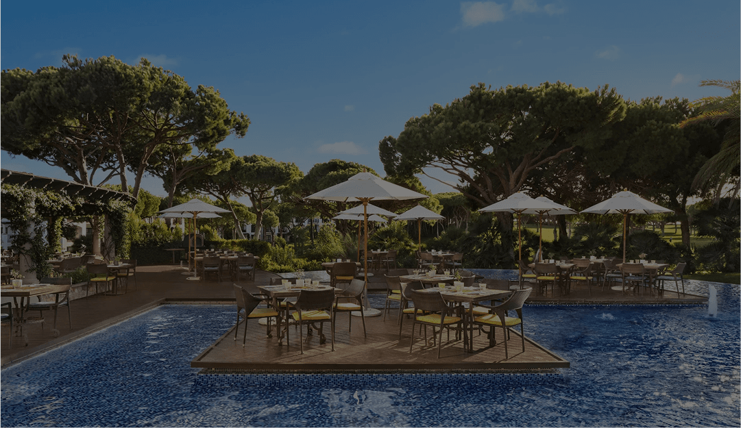 Welcome dinner at Pine Cliffs Resort, Algarve