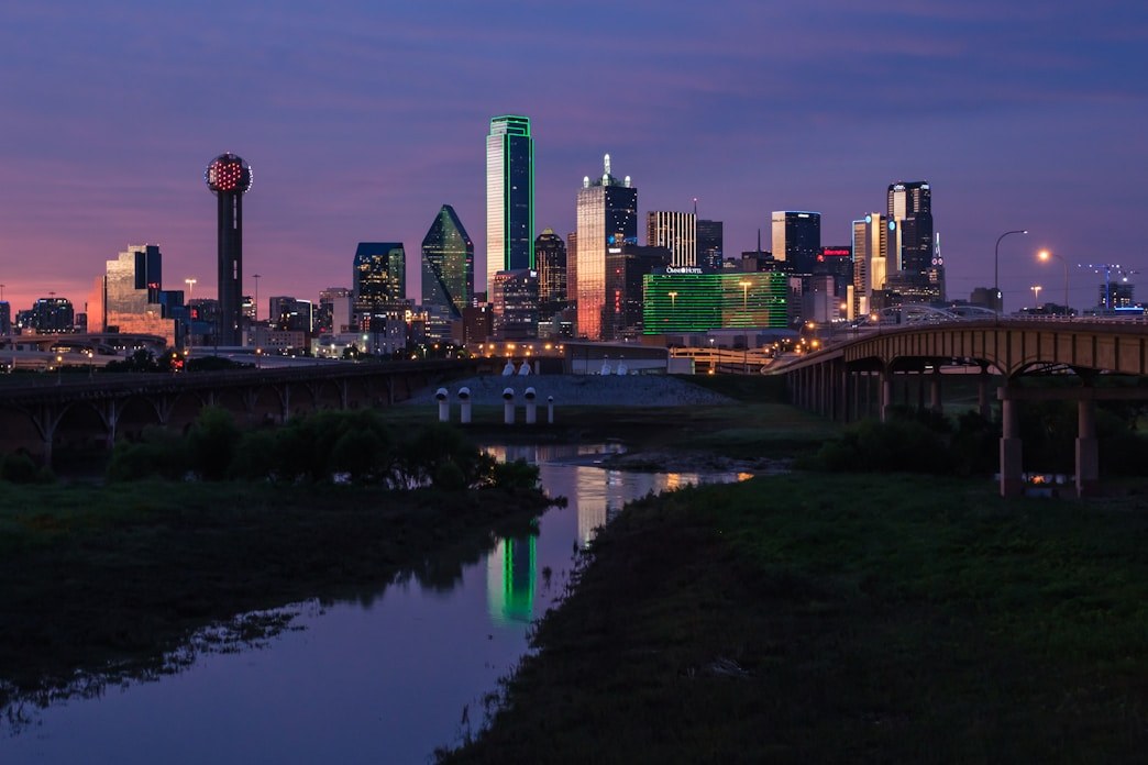 Dallas at night